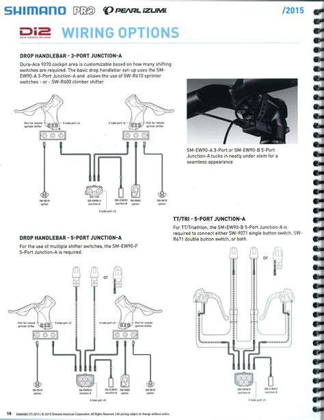 di2 handlebar junction box|shimano di2 wiring diagram.